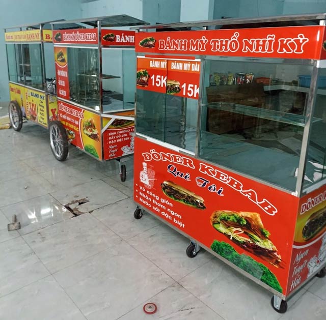 Kinh nghiệm mua thanh lý xe bánh mì Doner Kebab