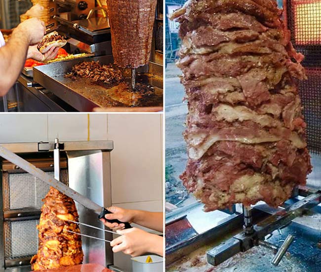 lò nướng thịt doner kebab chuyên nghiệp